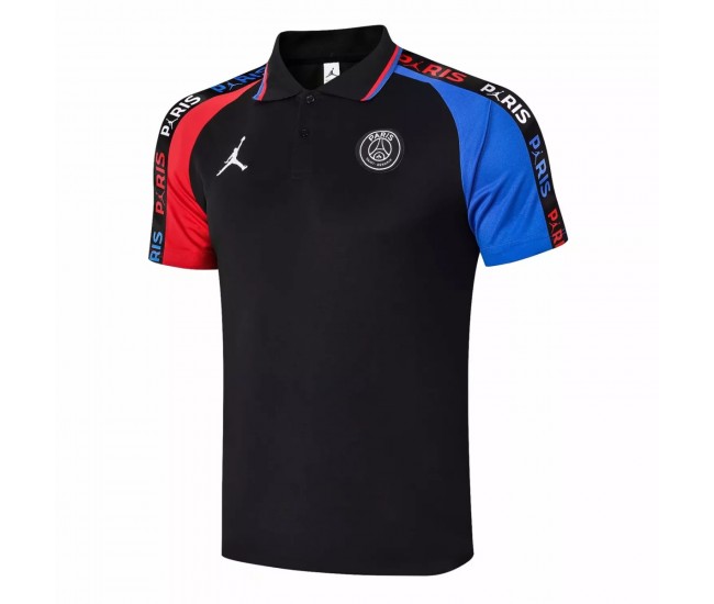 Polo d'entrainement PSG Jordan Training Black 2020