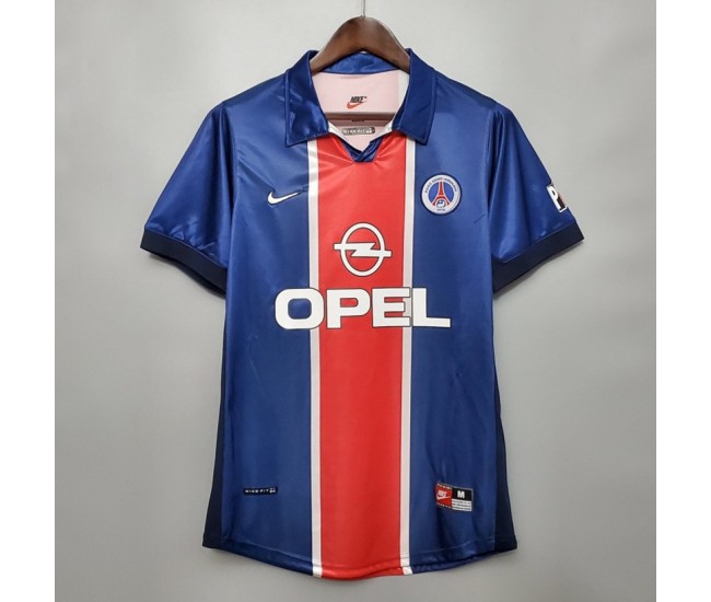 Maillot rétro domicile du Paris Saint-Germain 1998-1999