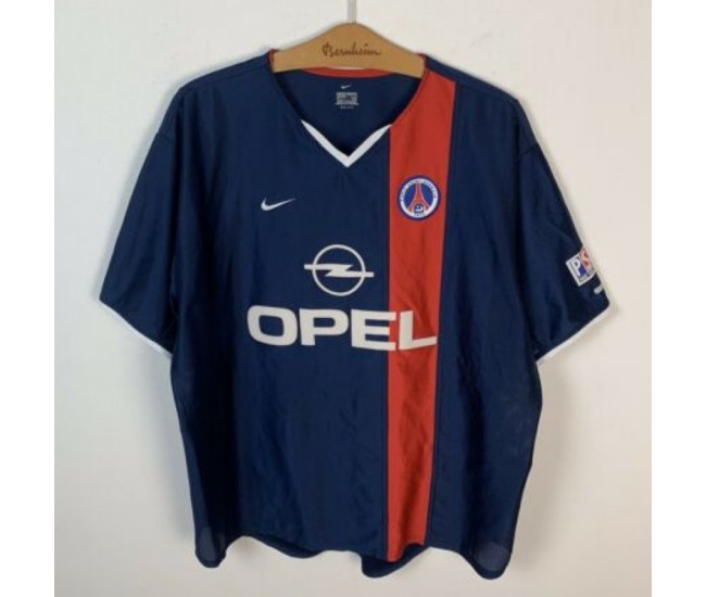 Maillot rétro domicile Paris Saint Germain 2001-2002