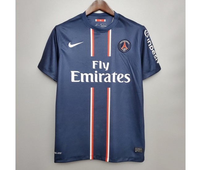 Maillot rétro domicile Paris Saint-Germain 2012-2013