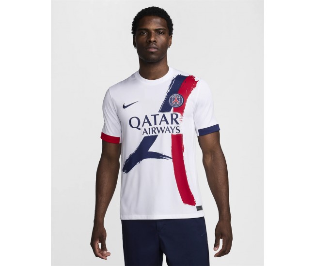 Maillot extérieur authentique pour homme Paris Saint Germain 24-25