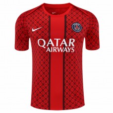 Maillot d'avant-match rouge Paris Saint-Germain pour homme 25-26 Maillot d'avant-match rouge Paris Saint-Germain pour homme 25-26