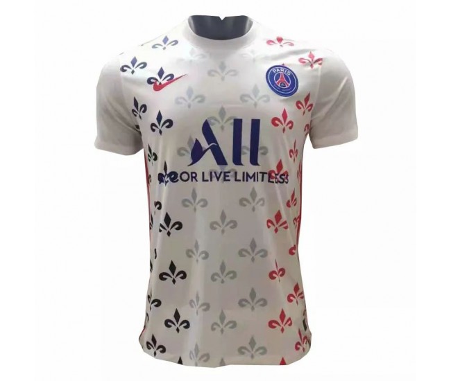 Maillot d'entraînement PSG Blanc 2021 2022