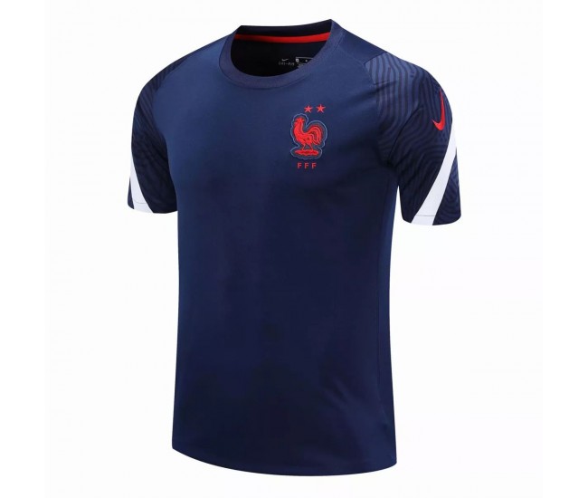 Maillot d'Entraînement France Marine 2020 2021